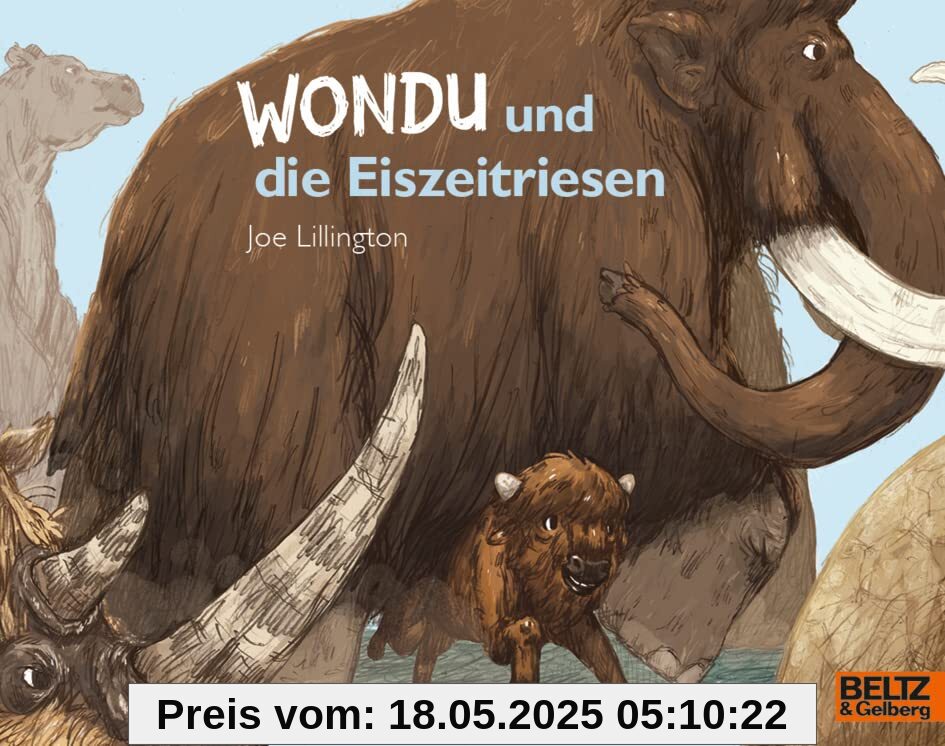 Wondu und die Eiszeitriesen: Vierfarbiges Bilderbuch