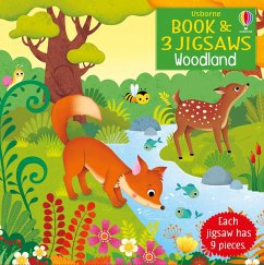 Usborne Book and 3 Jigsaws: Woodland von Usborne Publishing