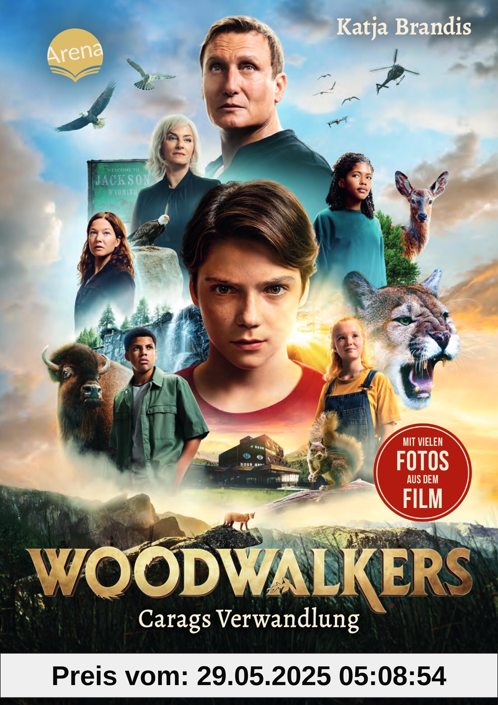 Woodwalkers (1). Carags Verwandlung (Filmausgabe): Das Buch zum „Woodwalkers“-Kinofilm rund um den Pumajungen Carag und die Gestaltwandler-Schule Clearwater High von Bestseller-Autorin Katja Brandis