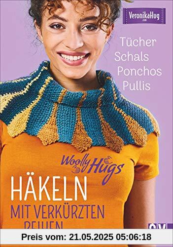Woolly Hugs Häkeln mit verkürzten Reihen. Tücher, Schals, Ponchos, Pullis. Bunte Muster und individuelle Farbkombinationen. Das ganz besondere Häkeldesign, für alle die das Außergewöhnliche lieben. Woolly Hugs Häkeln mit verkürzten Reihen. Tücher, Schals, Ponchos, Pullis. Bunte Muster und individuelle Farbkombinationen. Das ganz besondere Häkeldesign, für alle die das Außergewöhnliche lieben.