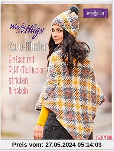 Woolly Hugs Karo-Muster: Einfach mit PLAN-Multicolor stricken & häkeln