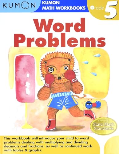 Grade 5 Word Problems (Kumon Math Workbooks)