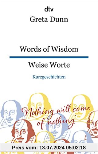 Words of Wisdom Weise Worte: dtv zweisprachig für Einsteiger – Englisch