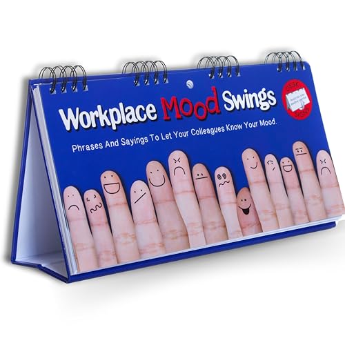 Workplace Mood Swings Flip Book - Phrases And Sayings To Let Your Colleagues Know Your Mood: Fun Gift For Colleagues von Boxer Gifts