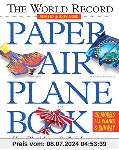 World Record Paper Airplane Book (Paper Airplanes)