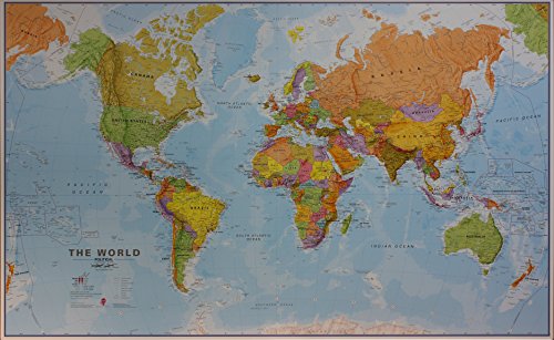 World mouse pad von Maps International