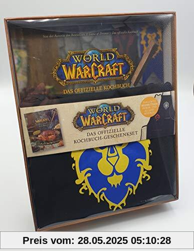 World of Warcraft: Das offizielle Kochbuch-Geschenkset: Kochbuch mit beidseitiger Horde- und Allianz-Schürze