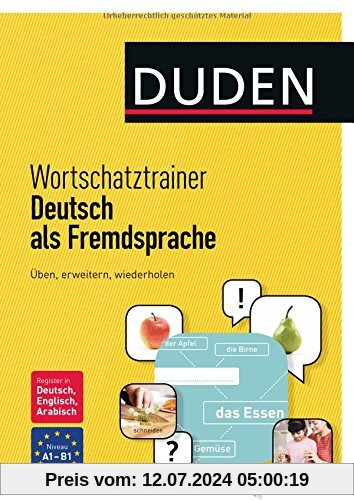 Wortschatztrainer Deutsch als Fremdsprache: Üben, erweitern, wiederholen