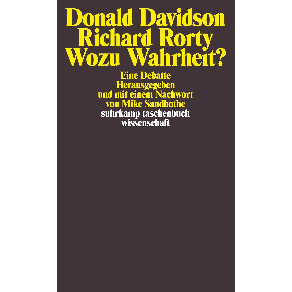 Wozu Wahrheit ? Wozu Wahrheit ? von Suhrkamp Verlag AG