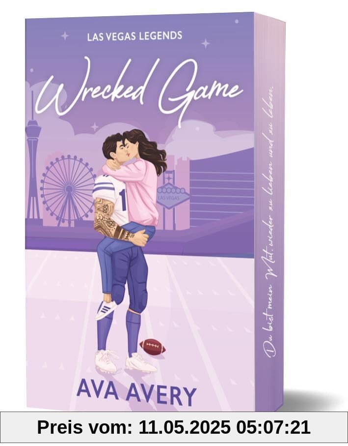 Wrecked Game: Limitierte Farbschnittausgabe der Football-Romance-Reihe (Las Vegas Legends)