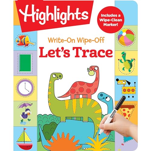 Write-On Wipe-Off Let's Trace (Highlights Write-On Wipe-Off Fun to Learn Activity Books) von Highlights Learning