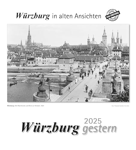 Würzburg gestern 2025: Würzburg in alten Ansichten von m + m Verlag