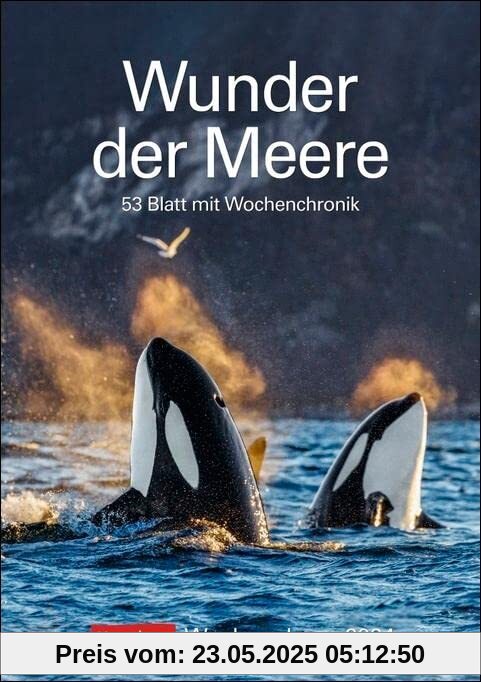 Wunder der Meere Wochenplaner 2024: 53 Blatt mit Wochenchronik Wunder der Meere Wochenplaner 2024: 53 Blatt mit Wochenchronik
