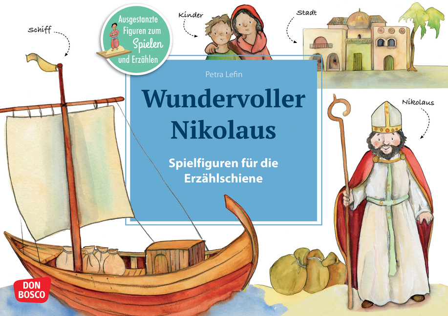 Wundervoller Nikolaus. Erzählschienen-Figurenset Wundervoller Nikolaus. Erzählschienen-Figurenset von Don Bosco Medien