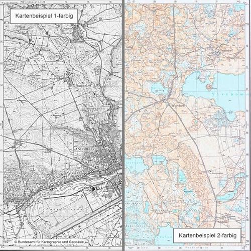 Wusterwitz: Topographische Karte 1:25.000 (Meßtischblatt) (Topographische Karte 1:25000 (TK 25): Nachdruck aus Kartenbeständen des ehemaligen Reichsamtes für Landesaufnahme) von Bundesamt f. Kartographie u. Geodäsie