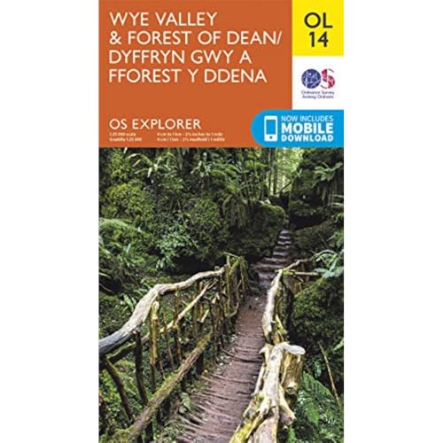 Wye Valley & Forest of Deane: OS Explorer Map OL14 von ORDNANCE SURVEY