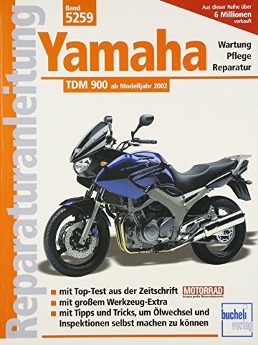Yamaha TDM 900: Wartung - Pflege - Reperatur (Reparaturanleitungen)