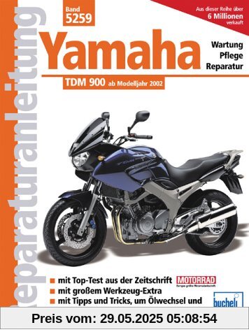 Yamaha TDM 900: Wartung - Pflege - Reperatur (Reparaturanleitungen)