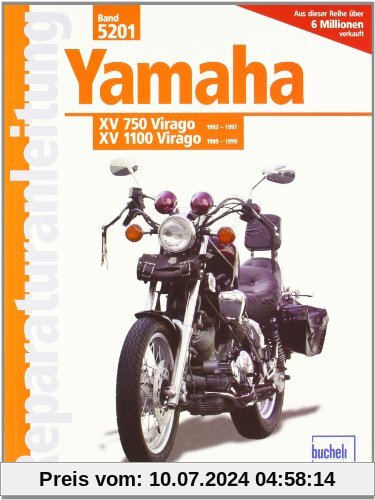 Yamaha XV 750 Virago 92-97 / XV 1100 Virago 89-99 (Reparaturanleitungen)