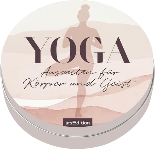 Yoga-Auszeiten für Körper und Geist: 25 inspirierende Karten in hochwertiger Dose