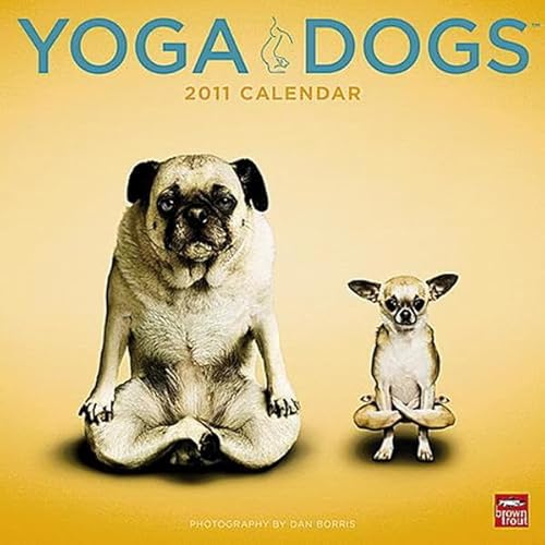 Yoga Dogs 2012 (Wall-Kalender) von Brown Trout-Auslieferer Flechsig