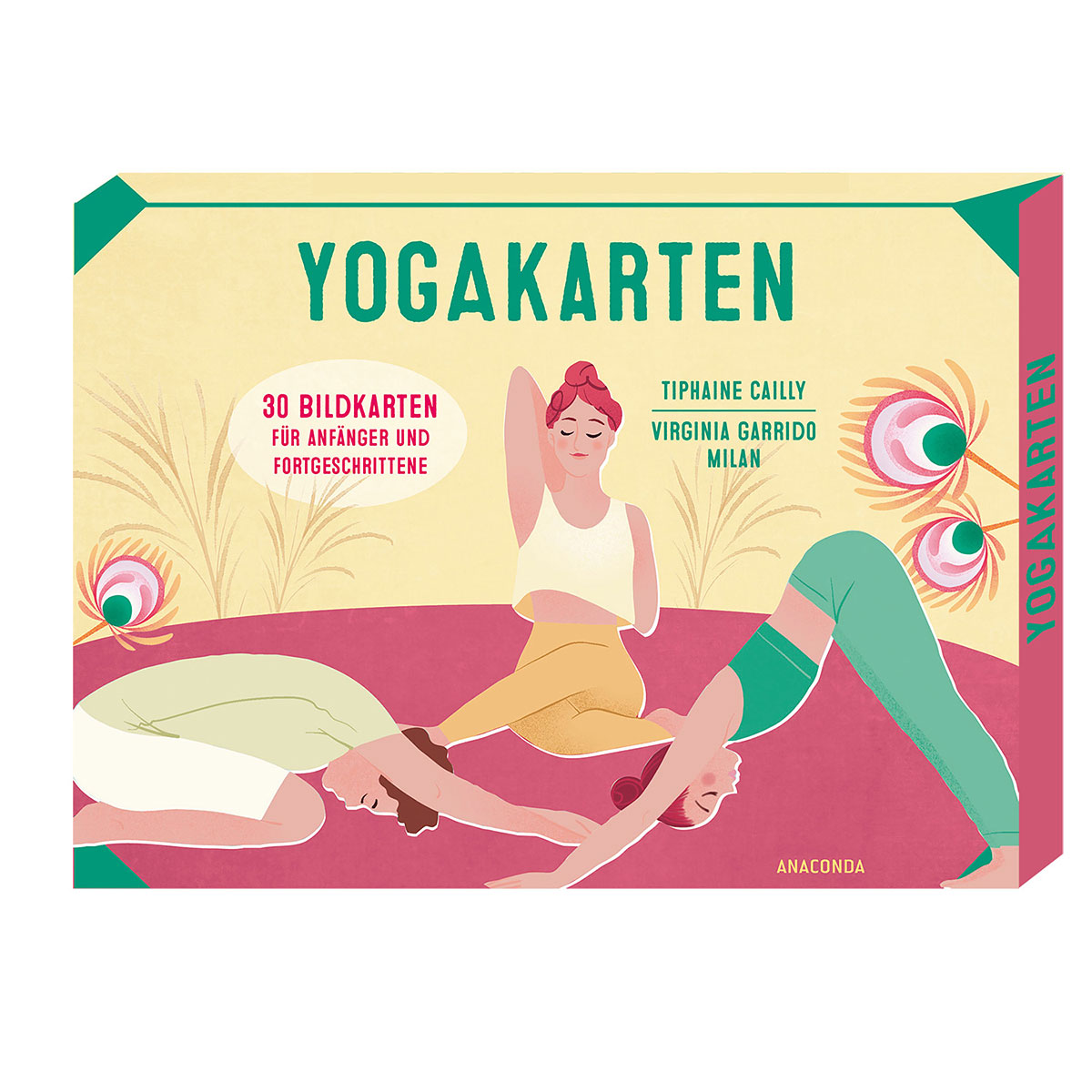 Yoga-Karten für Anfänger und Fortgeschrittene von Anaconda Verlag