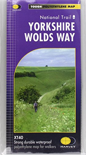 Yorkshire Wolds Way: Trail map (Trail Map XT40)
