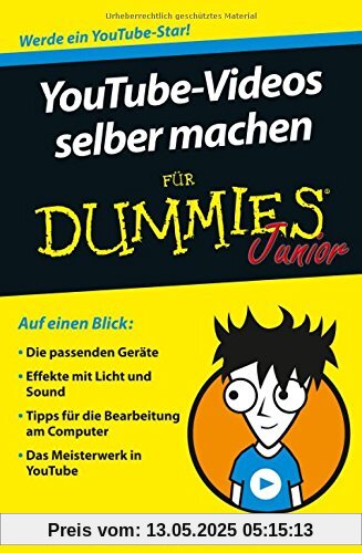 YouTube-Videos selber machen für Dummies Junior