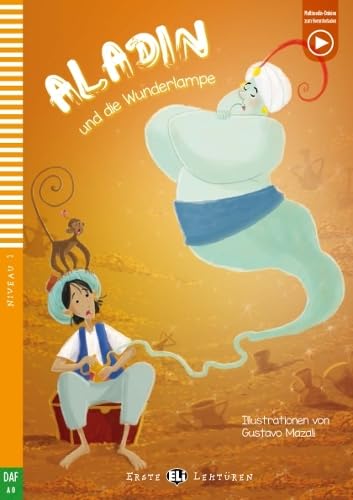 Aladin und die Wunderlampe + online audio. A0: Young ELI Readers - German