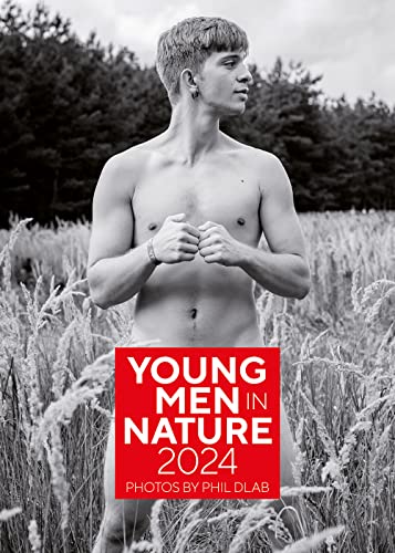 Young Men in Nature 2024: Kalender 2024 von Bruno Books