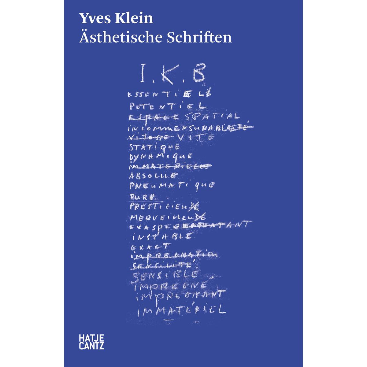 Yves Klein Yves Klein von Hatje Cantz Verlag GmbH