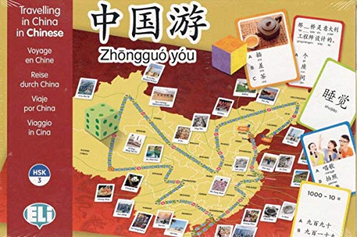 ZHONGGUO YOU. TRAVELLING IN CHINA IN CHINESE A2-B1 (Giochi didattici)