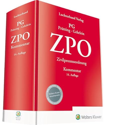 ZPO Kommentar: Zivilprozessordnung von Hermann Luchterhand Verlag