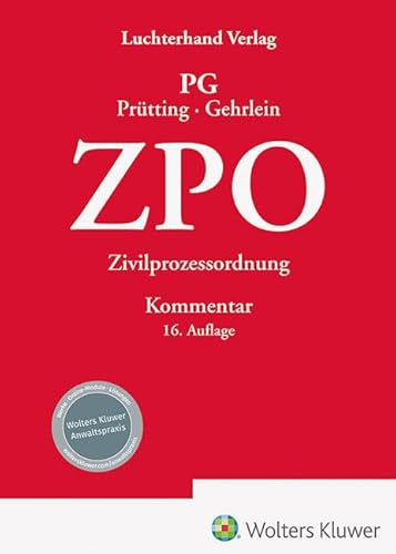 ZPO Kommentar: Zivilprozessordnung – Kommentar