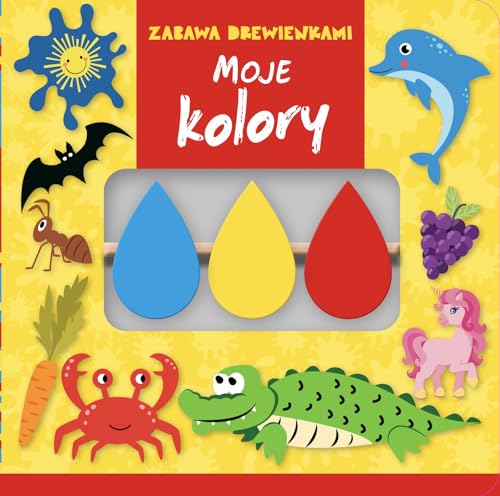 Zabawa drewienkami. Moje kolory von Olesiejuk