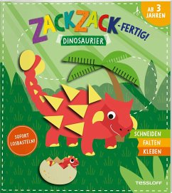 Zack, zack - fertig! Dinosaurier von Tessloff / Tessloff Verlag Ragnar Tessloff GmbH & Co. KG