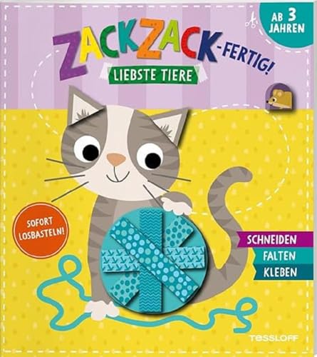 Zack, zack - fertig! Liebste Tiere von Tessloff