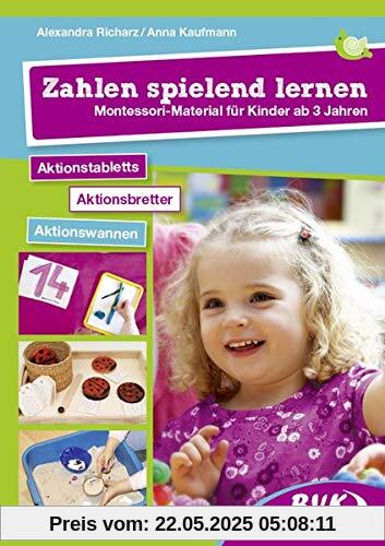 Zahlen spielend lernen: Montessori-Material für Kinder ab 3 Jahren