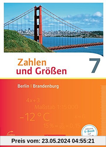 Zahlen und Größen - Berlin und Brandenburg: 7. Schuljahr - Schülerbuch