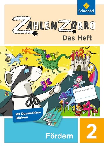 Zahlenzorro - Das Heft: Förderheft 2