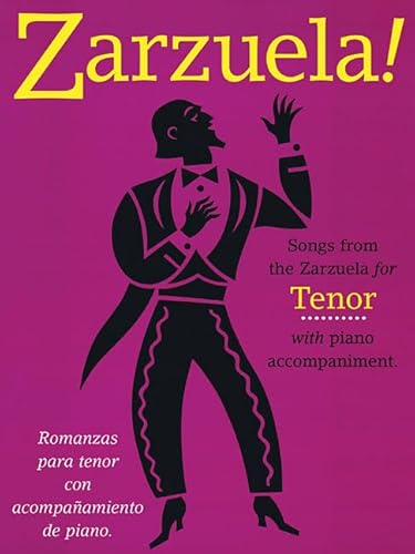 Zarzuela! -For Tenor Voice & Piano-: Noten für Gesang (Singstimme) Klavier von Music Sales