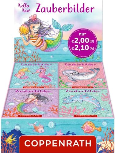 Zauberbilder (Nella Nixe): (Meerjungfrau, Delfin, Seepferdchen, Robbe)