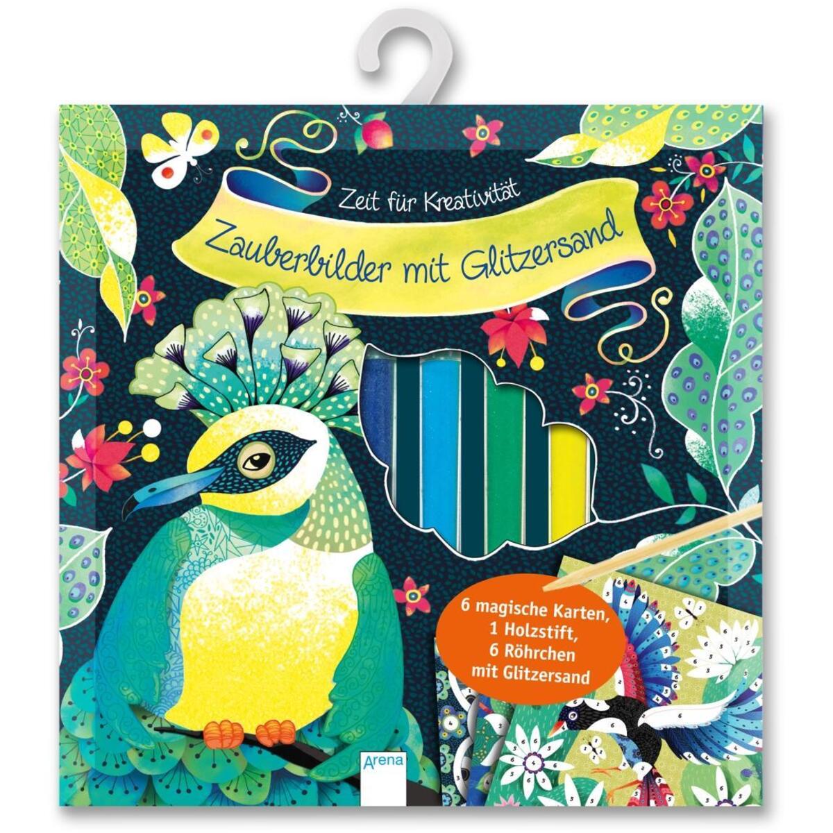 Zauberbilder mit Glitzersand von Arena Verlag GmbH