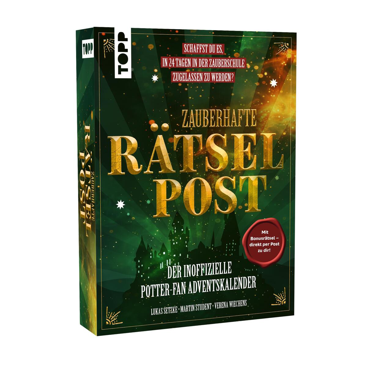 Zauberhafte Rätselpost: Der inoffizielle Potter-Fan Adventskalender von Frech Verlag GmbH