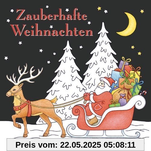 Zauberhafte Weihnachten: ein Weihnachtsmalbuch mit schwarzem Hintergrund für herrlich leuchtende Farben Zauberhafte Weihnachten: ein Weihnachtsmalbuch mit schwarzem Hintergrund für herrlich leuchtende Farben