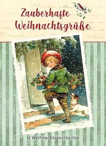 Zauberhafte Weihnachtsgrüße: 12 Weihnachtspostkarten