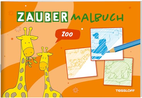 Zaubermalbuch. Zoo: Mit magischen Zauberseiten (Malbücher und -blöcke)