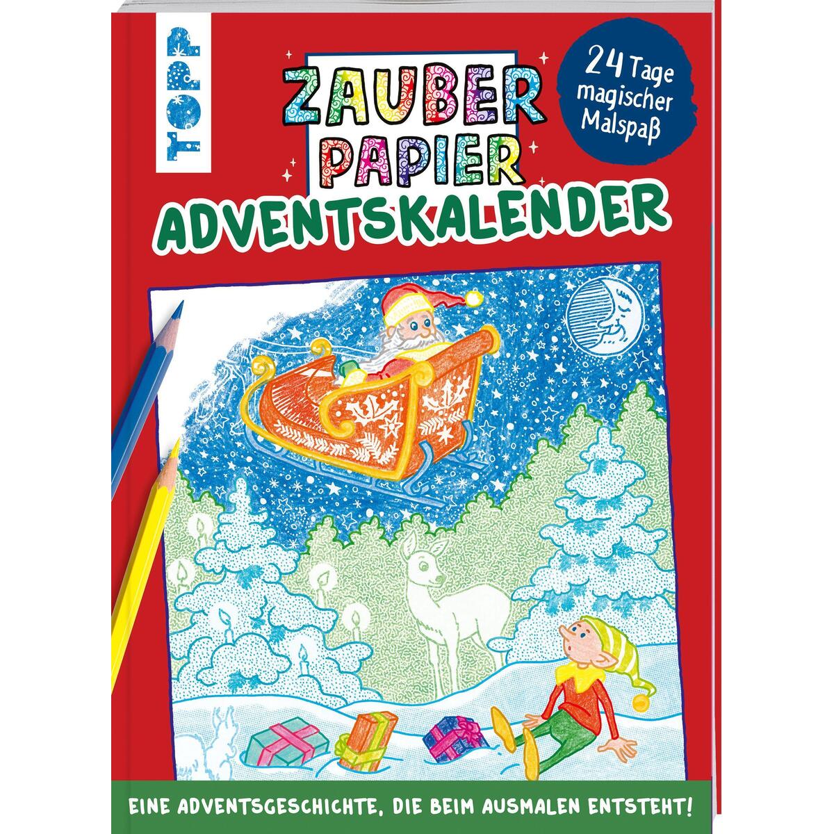 Zauberpapier Adventskalender Zauberpapier Adventskalender von Frech Verlag GmbH