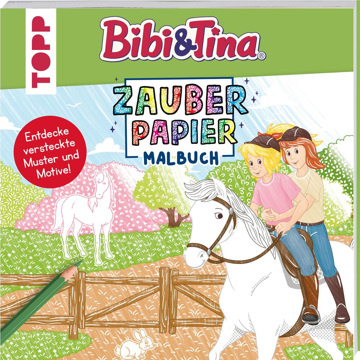 Zauberpapier Malbuch Bibi & Tina von Frech Verlag GmbH