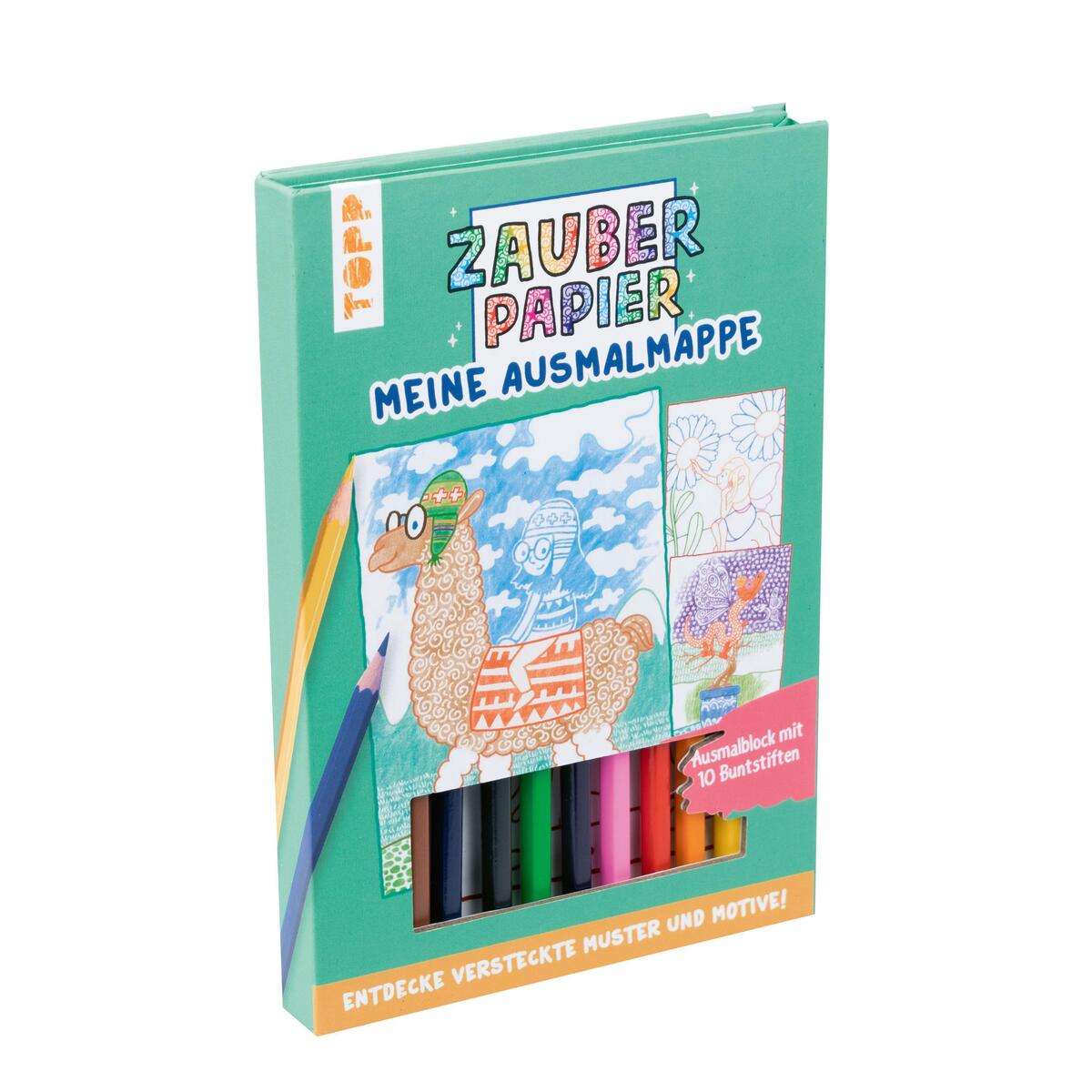 Zauberpapier - Meine Ausmalmappe Zauberpapier - Meine Ausmalmappe von Frech Verlag GmbH